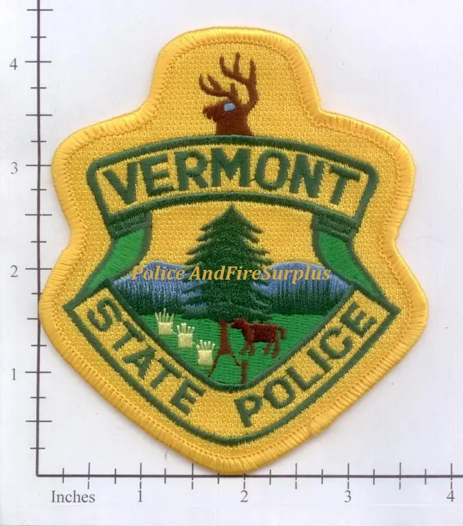 Vermont - Vermont State Police Dept Patch 1