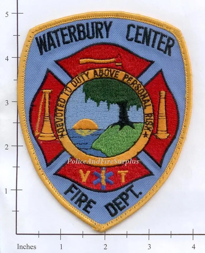 Vermont - Waterbury Center Fire Dept Patch 1