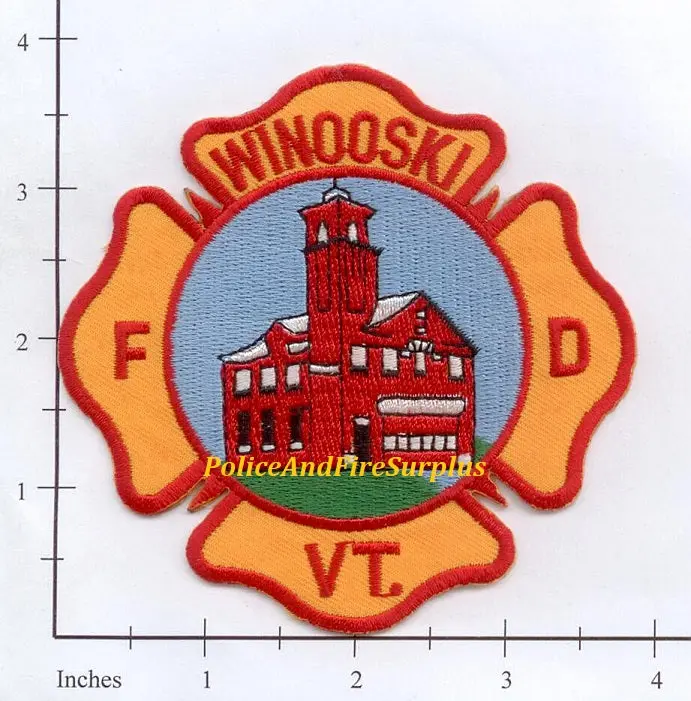 Vermont - Winooski Fire Dept Patch 1