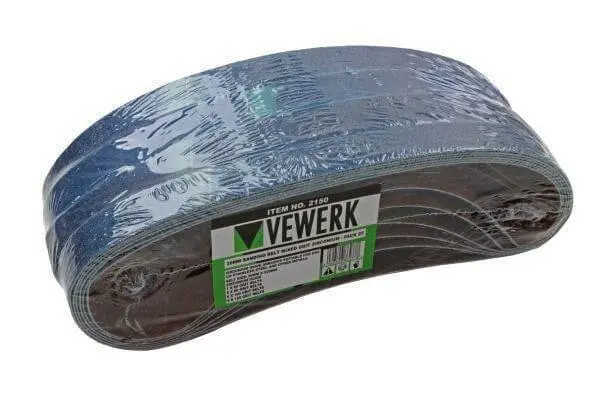 Vewerk 25Pk 20 X 520Mm Zirconium Oxide Sanding Belts Air Belt Sander 2150 1