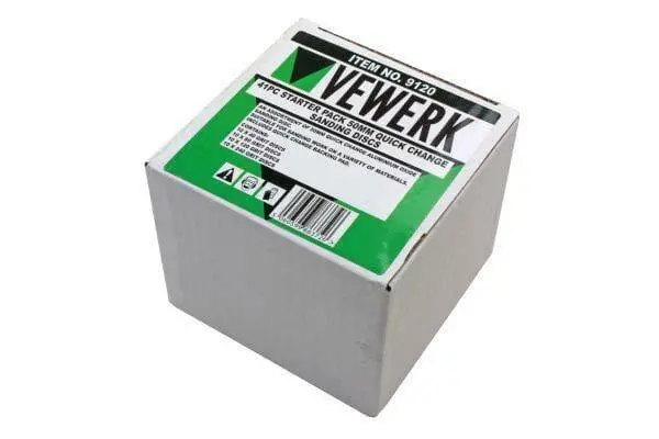Vewerk 41 Piece Starter Pack 50Mm Mixed Grit Quick Change Sanding Discs 9120 2