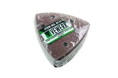 Vewerk 90Mm Sanding Triangle Mixed Grit Pack 50 B8138 2