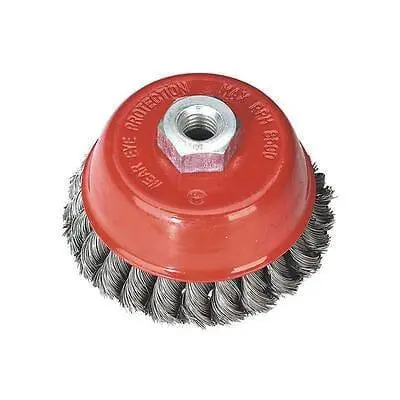 Vewerk (By Bergen) 100Mm M14 Twist Cup Knot Steel Wire Brush B2102 1
