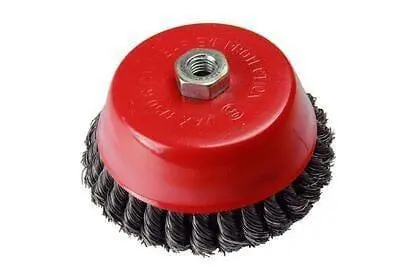 Vewerk (By Bergen) 150Mm M14 Twist Cup Knot Steel Wire Brush B2103 1