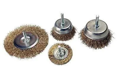 Vewerk By Bergen 24Pc Rotary Wire Brush Set Cup Brush Wheel Set B2107 1
