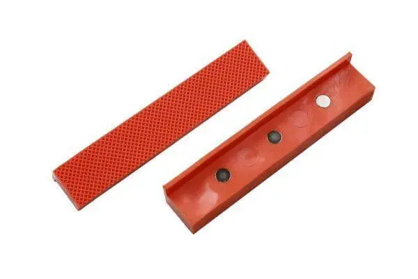 Vewerk Engineers Vice Jaws 6" 150Mm Magnetic Jaw Pads Bench Vice Non Marking 2677 1