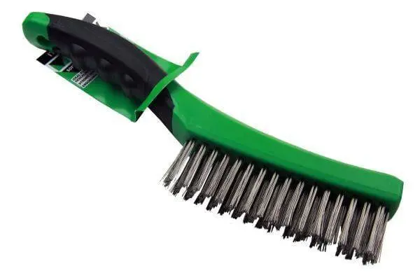 Vewerk Soft Grip Stainless Steel Wire Brush 260Mm X 2 7011 1