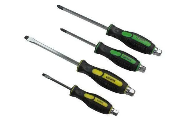 Vewerk Tools 12 Piece Screwdriver Set Pozi + Slotted 1620 2