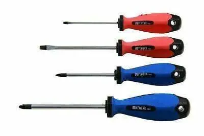 Vewerk Tools 7Pc Soft Grip Screwdriver Set Pozi & Slotted B1583 1