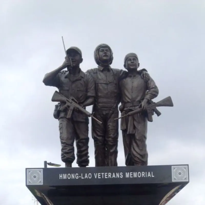 Vietnam War Soldier Statue 1