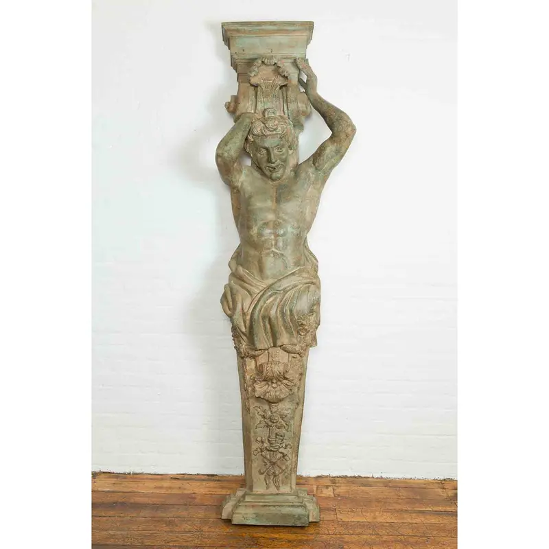 Vintage Telamon Fountain 1