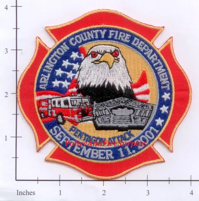 Virginia - Arlington County Pentagon Attack Fire Dept Patch 1