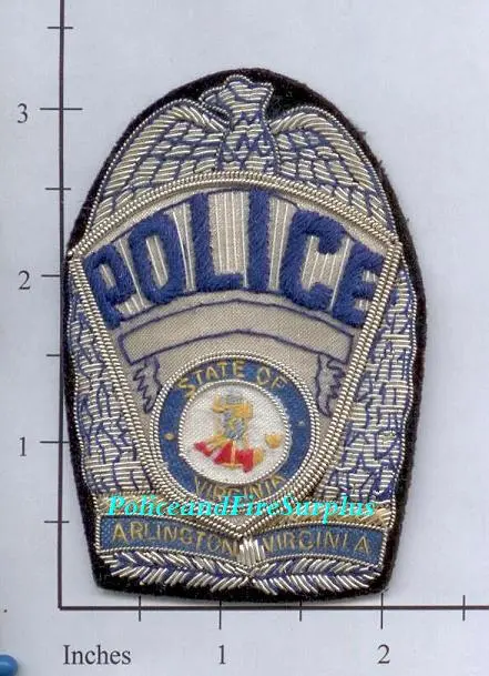 Virginia - Arlington Police Dept Bullion Patch 1