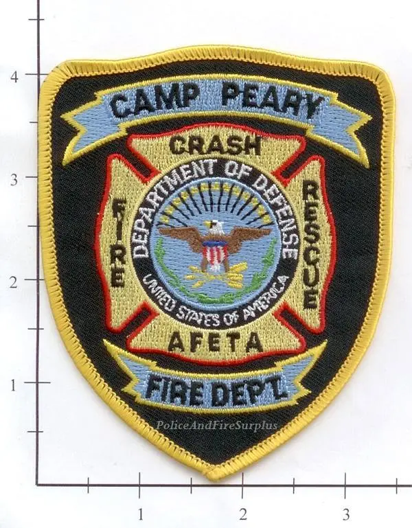 Virginia - Camp Peary Fire Dept Patch 1