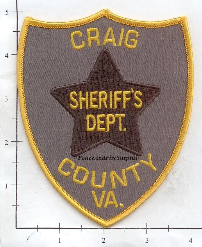 Virginia - Craig County Sheriff's Dept Police Patch 1