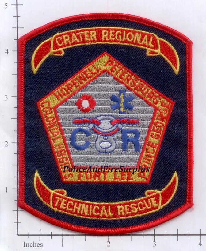Virginia - Crater Regional Technical Rescue Patch V1 1