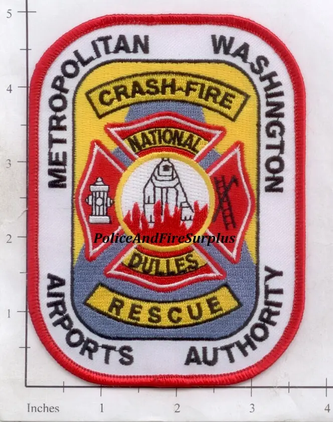 Virginia - Dulles Metropolitan Washington Airports Authority Crash Fire Rescue Fire Patch 1