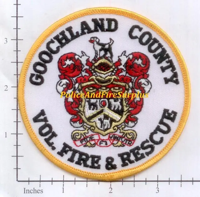 Virginia - Goochland County Volunteer Fire Rescue Patch 1