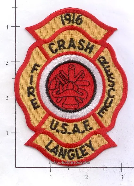 Virginia - Langley Air Force Base Fire Dept Patch 1