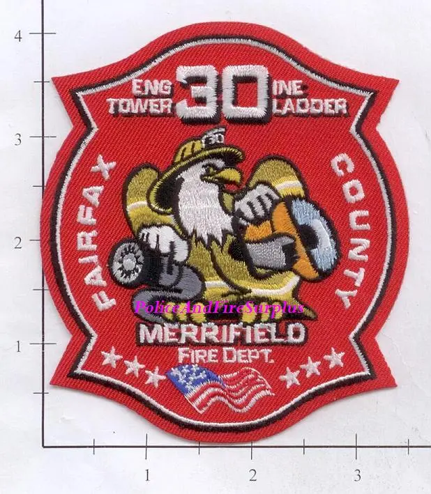 Virginia - Merrifield Station 30 Fire Dept Patch 1