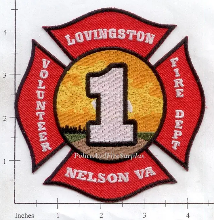 Virginia - Nelson - Lovingston Volunteer Fire Dept Patch 1