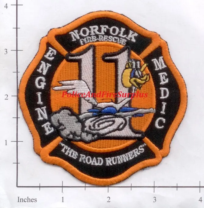 Virginia - Norfolk Engine 11 Medic 11 Fire Dept Patch 1