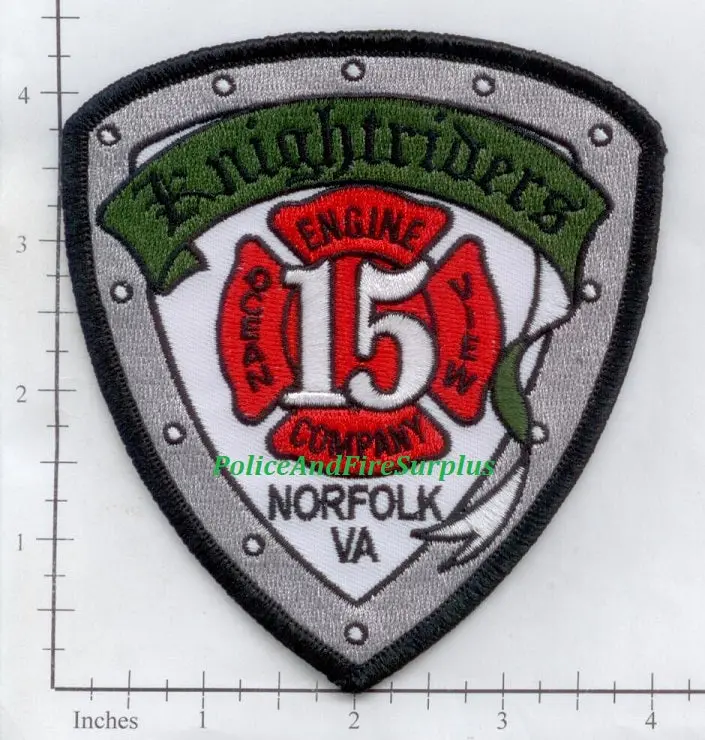 Virginia - Norfolk Station 15 Va Fire Dept Patch 1
