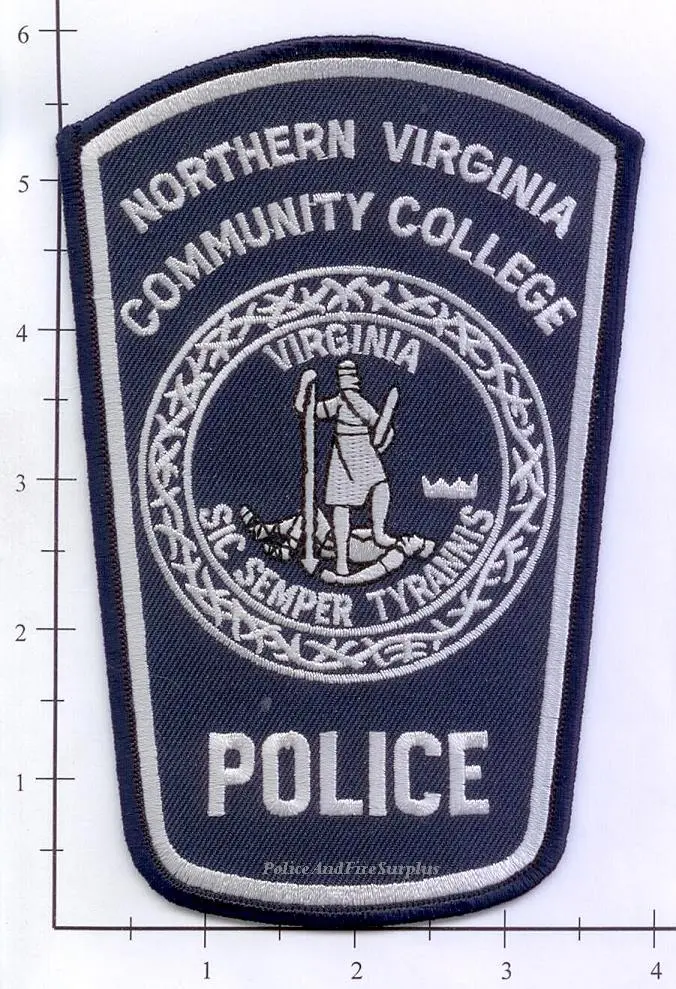 Virginia - Northern Virginia Community College Police Dept Patch V2 1