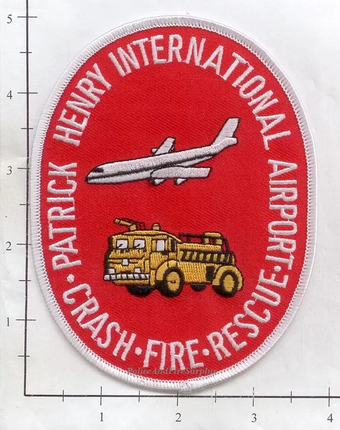 Virginia - Patrick Henry International Airport Cfr Fire Dept Patch 1