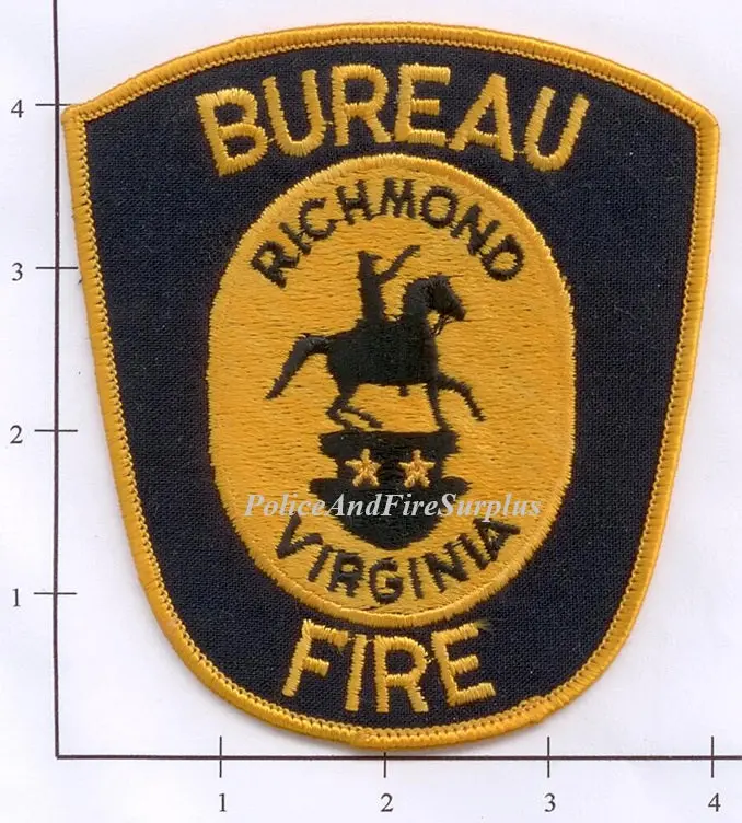 Virginia - Richmond Bureau Of Fire Patch 1