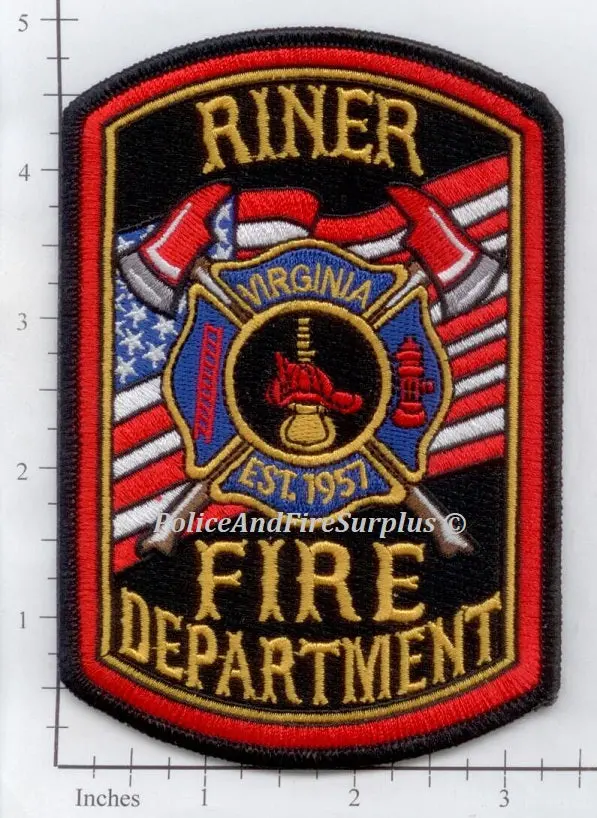 Virginia - Riner Fire Dept Patch 1