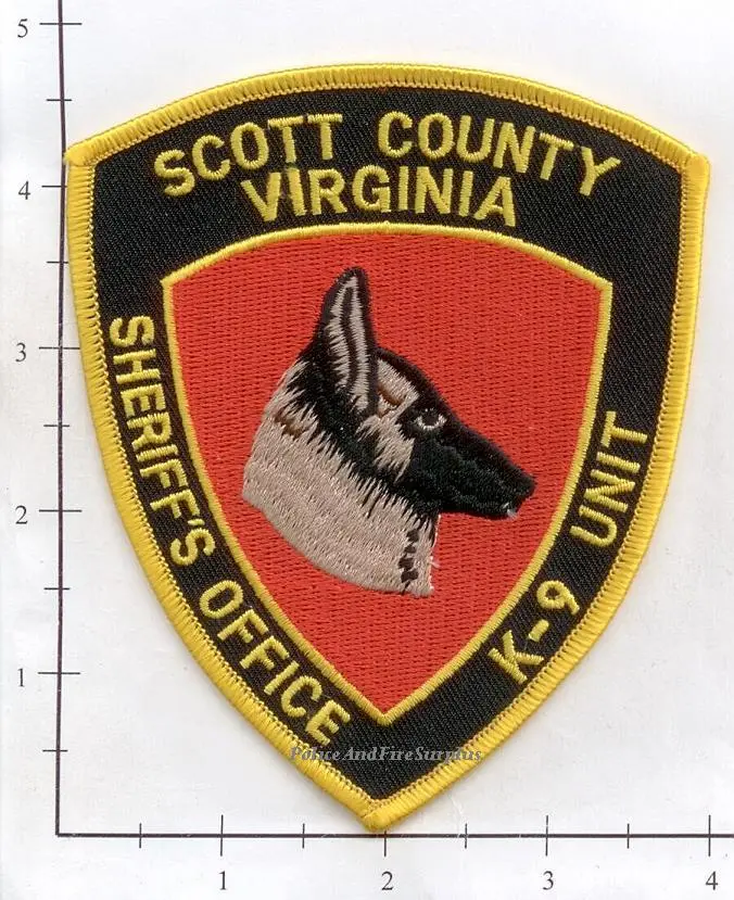 Virginia - Scott County Sheriff's Office K-9 Patch 1