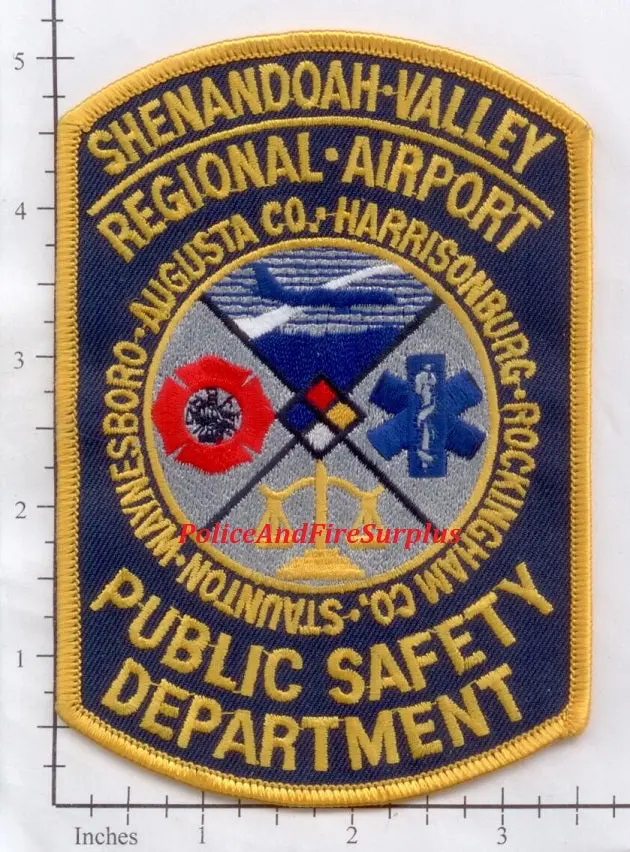 Virginia - Shenandoah Valley Regional Airport Public Safety Fire Dept Patch 1