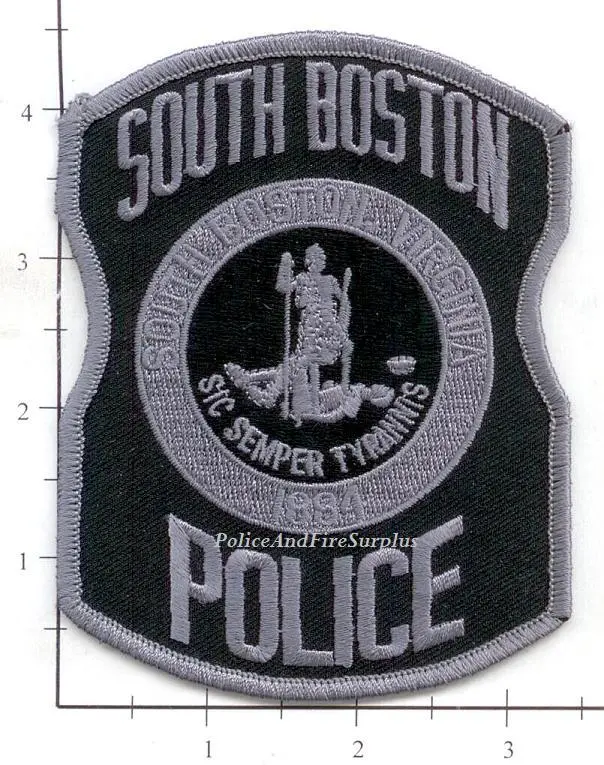 Virginia - South Boston Police Dept Patch V2 1