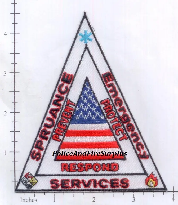 Virginia - Spruance Emergency Services Fire Dept Patch 1