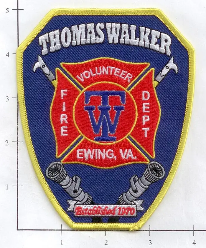 Virginia - Thomas Walker Fire Dept Patch 1