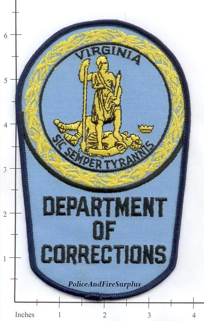 Virginia - Virginia Corrections Police Dept Patch 1