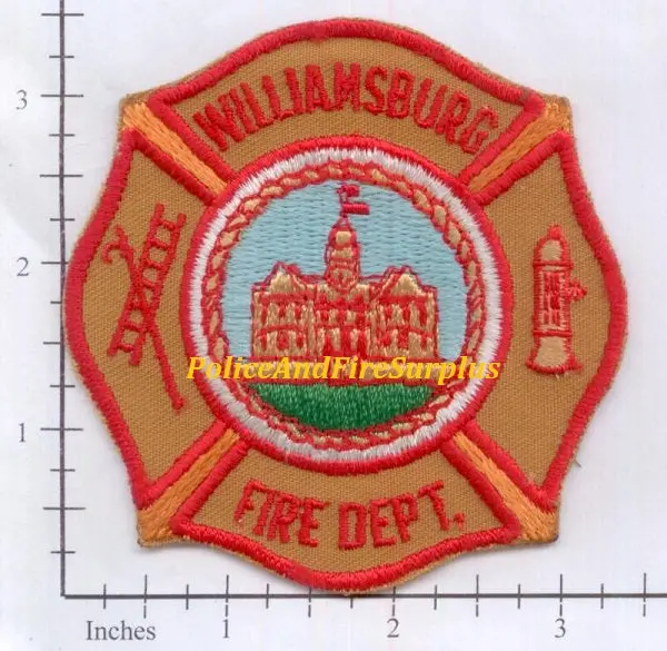 Virginia - Williamsburg Fire Dept Patch 1