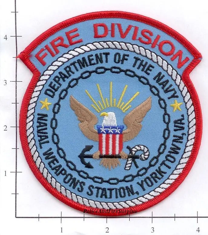 Virginia - Yorktown Naval Weapons Station Fire Division Patch 1