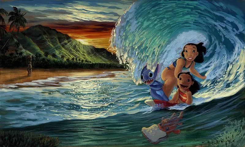 Walfrido – Morning Surf – Lilo And Stitch 1