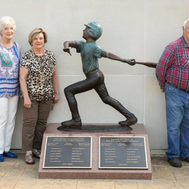 Walk-Off Win Baseball Statue 1