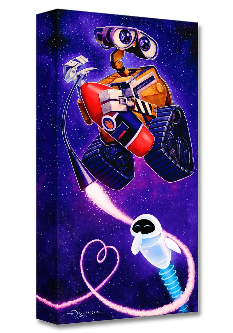 Wall-E And Eve - Tom Matousek - Treasures On Canvas 1