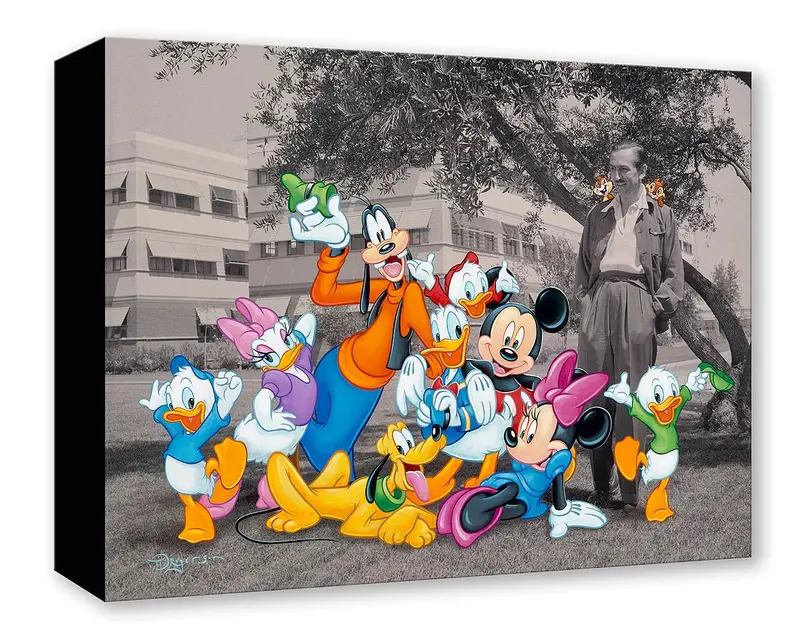 Walt And The Gang - Treasure On Canvas 1