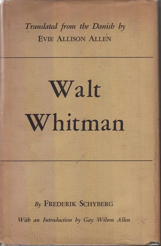 Walt Whitman  By Schyberg, Frederik 1