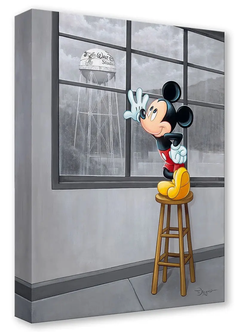 Walt's View - Treasure On Canvas - Premiere Edition 1