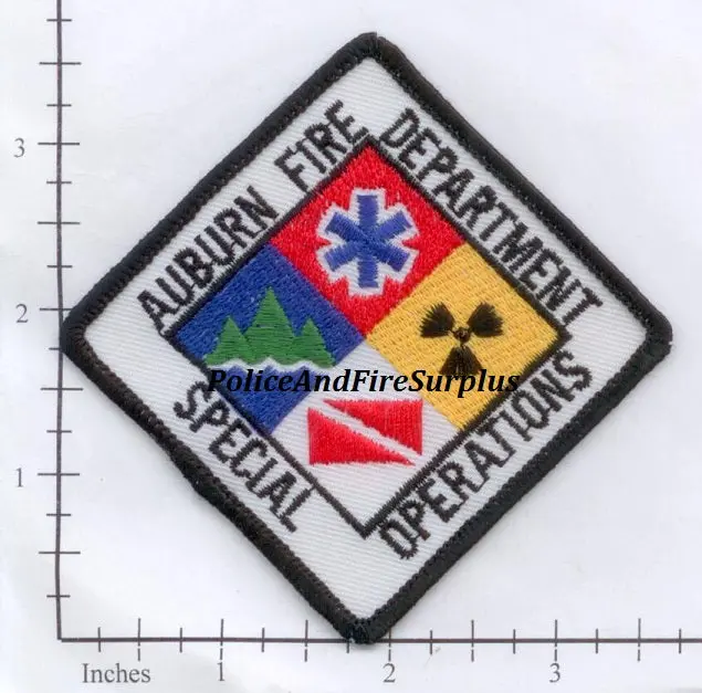 Washington - Auburn Fire Dept Special Operations Patch 1