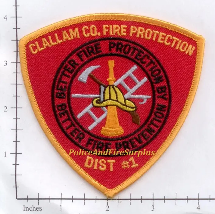 Washington - Clallam County Fire Protection District 1 Patch 1