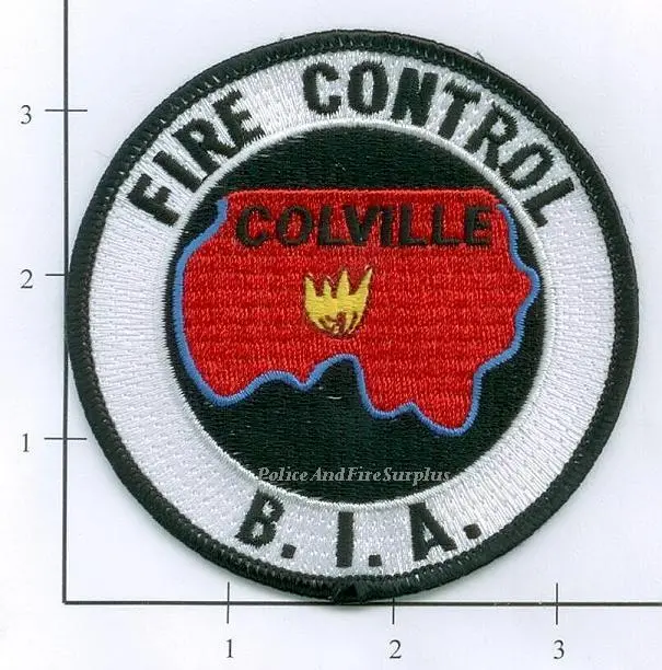 Washington - Colville Bureau Of Indian Affairs Indian Fire Control Patch 1