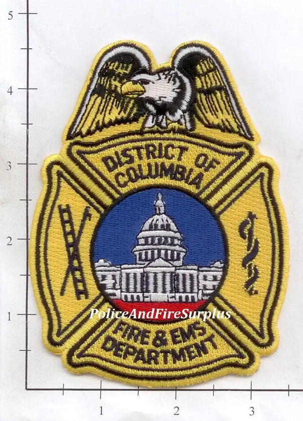 Washington Dc -  District Of Columbia Fire Dept Patch V6 1