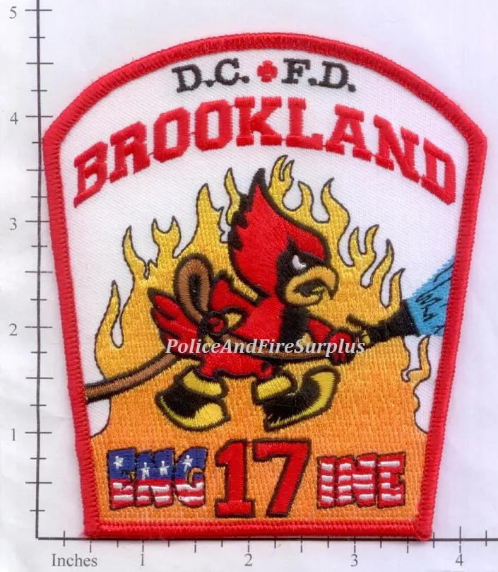 Washington Dc - Engine 17 Fire Dept Patch 1